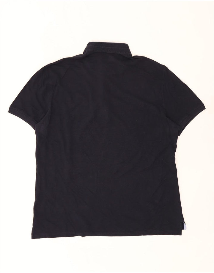 Polo Massimo Dutti Hombre 2XL Azul Marino