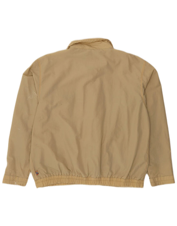 Slam Chaqueta Bomber para Hombre UK 40 Large Beige Nylon
