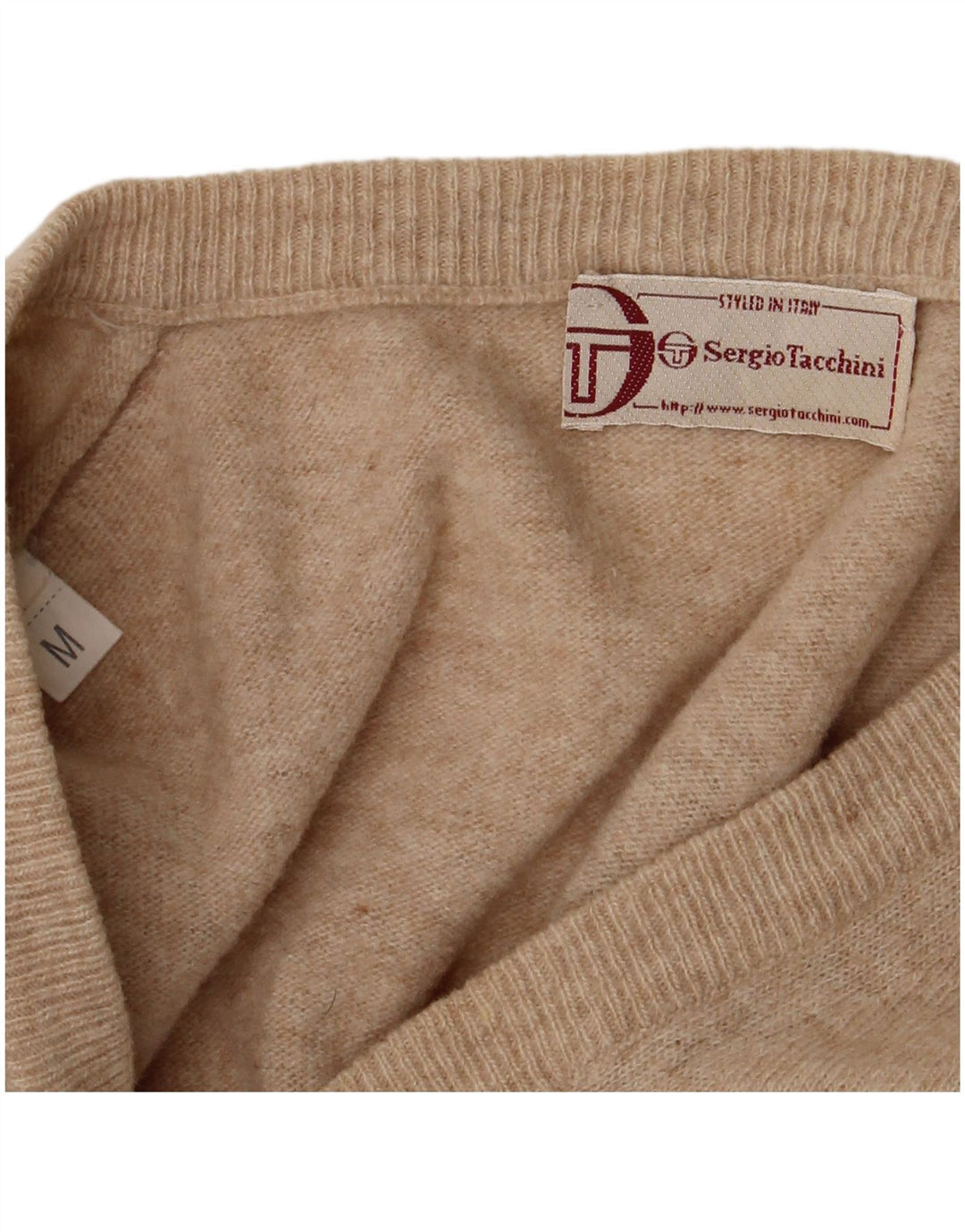 Sergio Tacchini Hombre Chaleco Tank Top Medium Beige