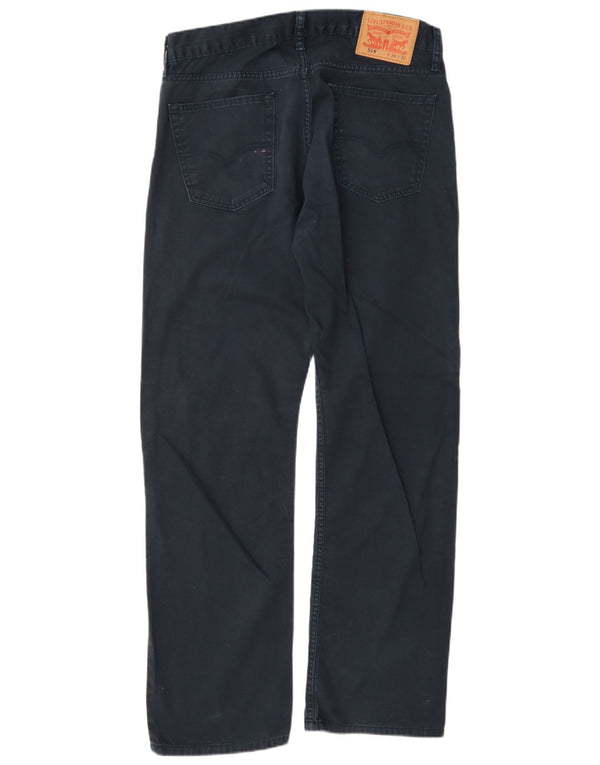 Levi's Mens 514 Pantalones Casuales Rectos W34 L32 Algodón Azul Marino