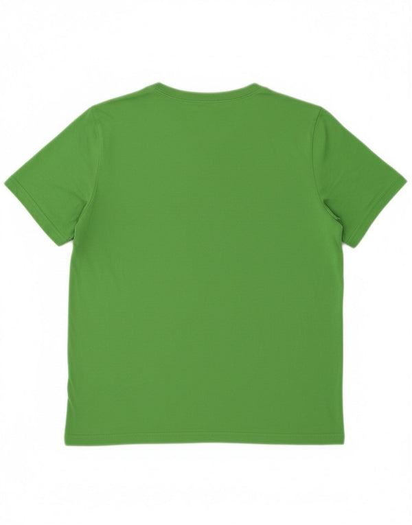 Under Armour Camiseta gráfica Heat Gear para niños 11-12 años Grande Verde