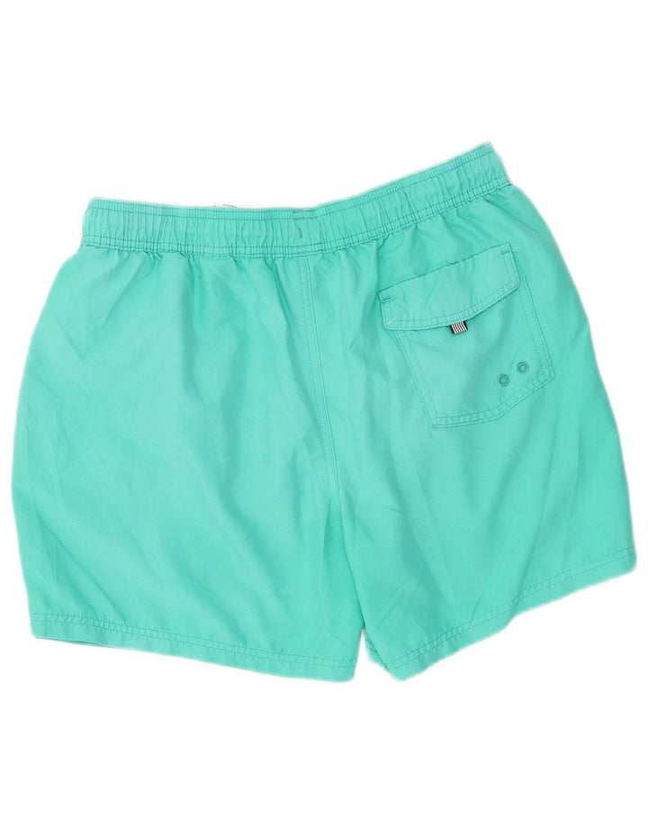 Marks & Spencer - Bañador para hombre, talla grande, algodón turquesa