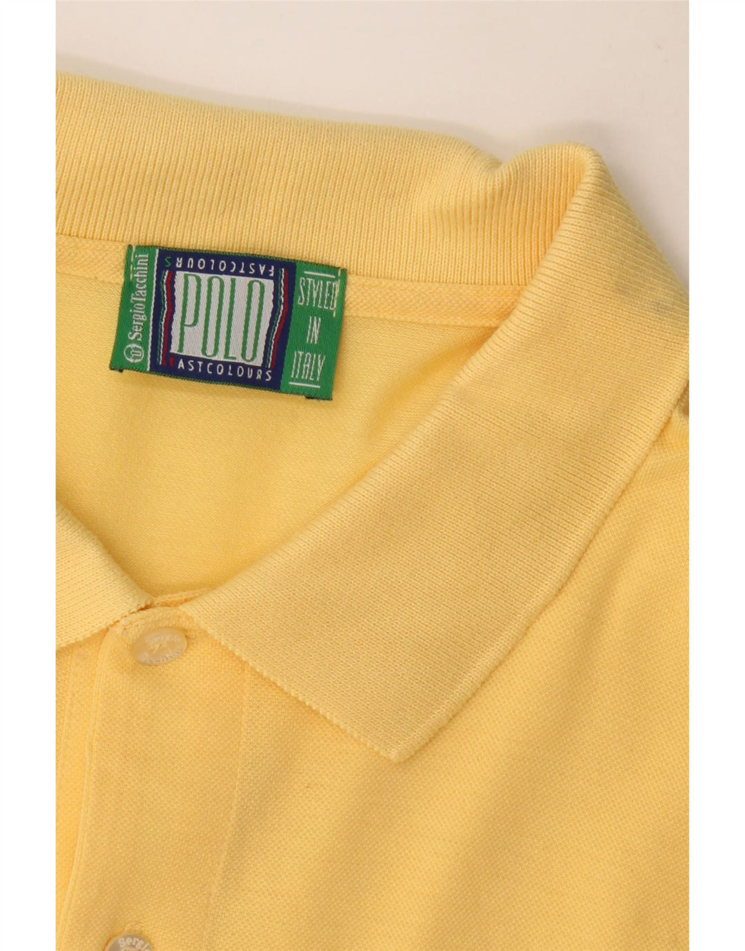 SERGIO TACCHINI Polo Hombre Amarillo Medio