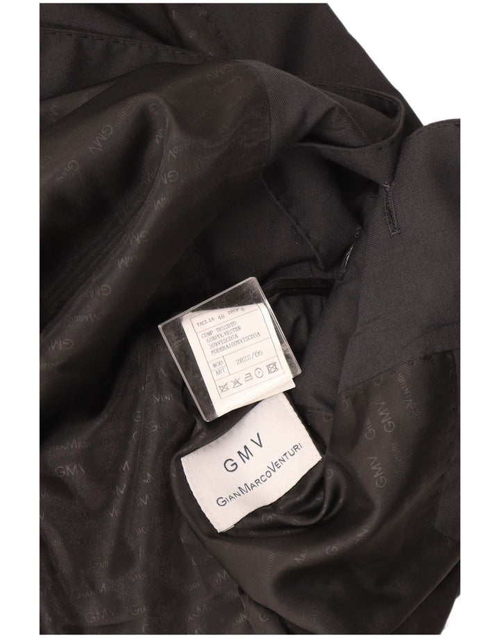 Gian Marco Venturi Traje de 2 piezas con 2 botones para hombre IT 48 Medium W32 L26 Gris