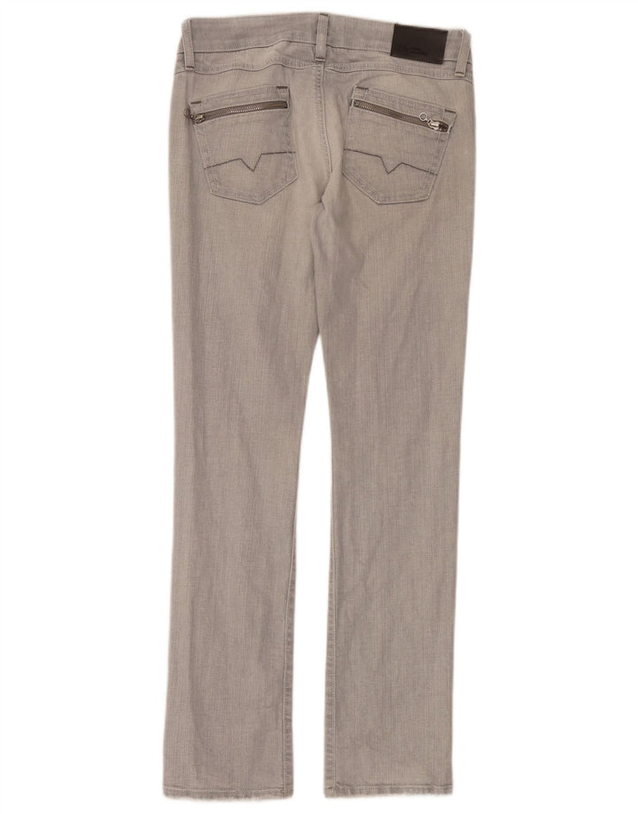 Vaqueros Hugo Boss Mujer Slim W28 L32 Algodón Gris