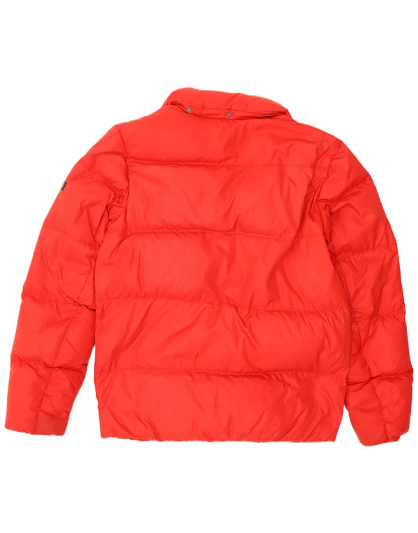 Tommy Hilfiger Chaqueta acolchada para hombre UK 42 XL Poliéster rojo