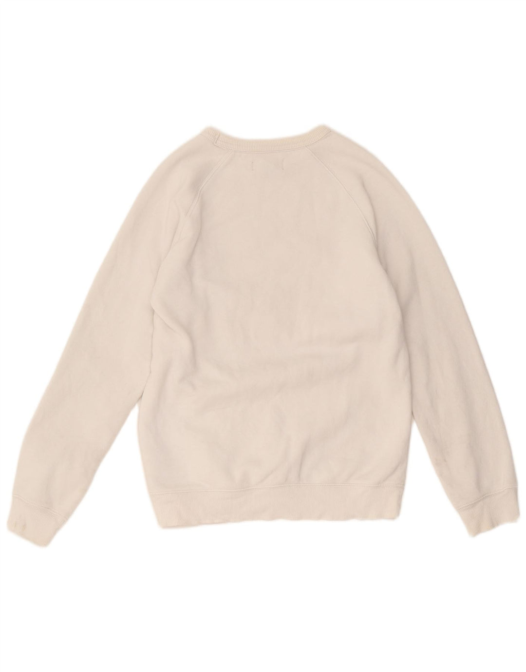 Adidas Hombre Sudadera Gráfica Jersey Pequeño Algodón Blanco