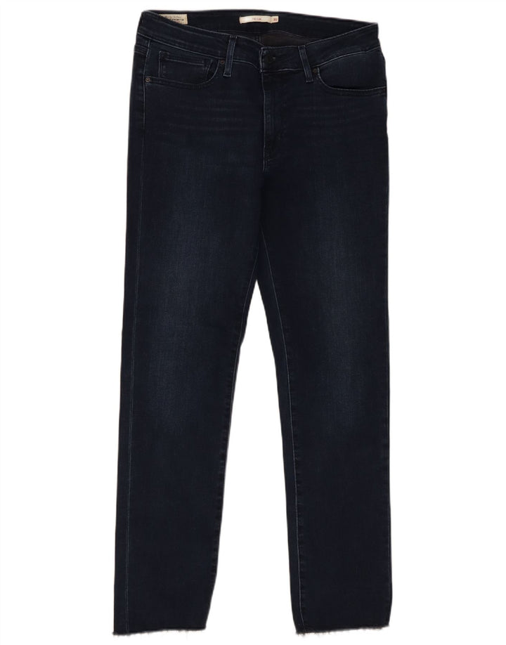 Vaqueros Levi's Mujer 712 Slim W30 L29 Algodón Azul Marino