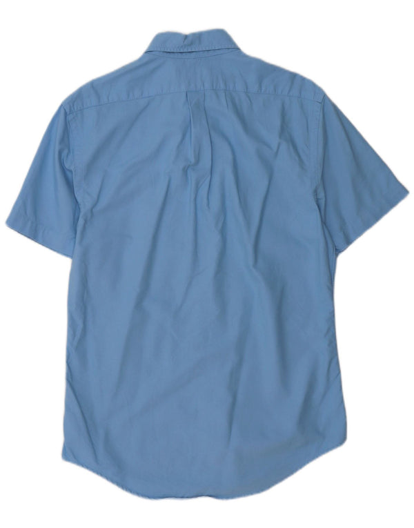 Ralph Lauren - Polo de manga corta para hombre, corte ajustado, algodón azul medio