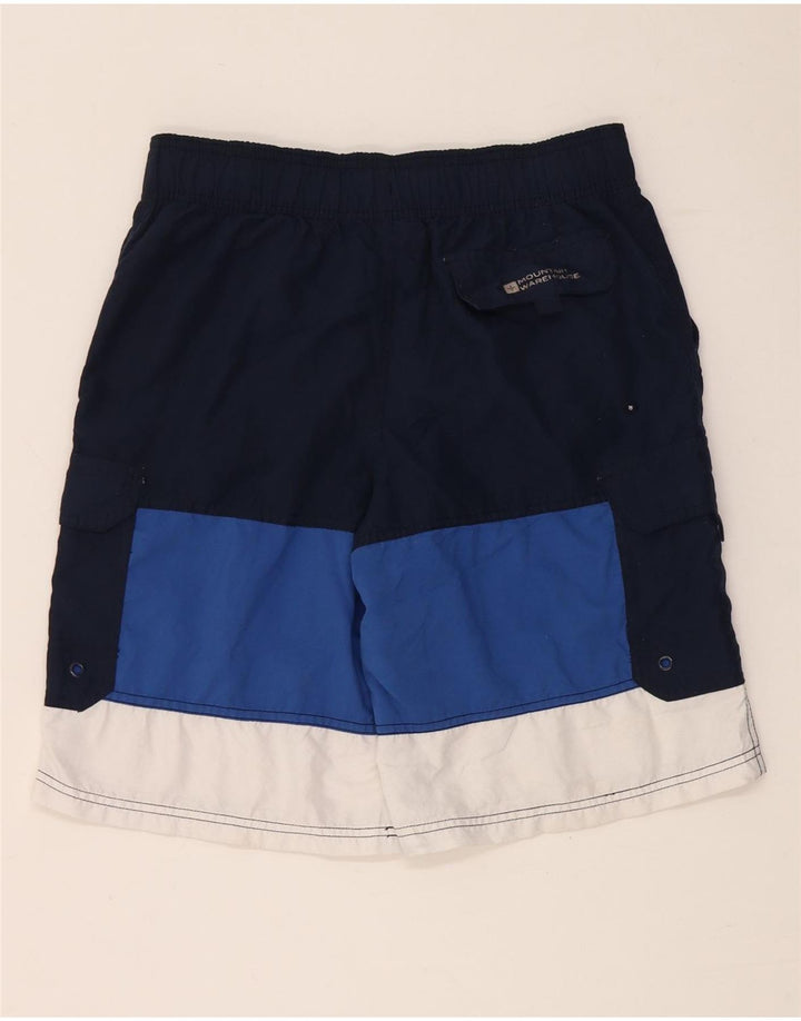 Bañador para hombre Mountain Warehouse XS Poliéster color block azul marino