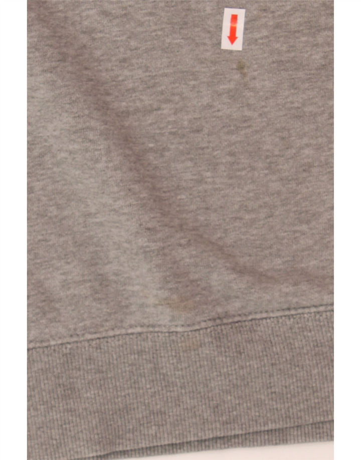 FILA Womens Oversized Graphic Sweatshirt Jumper UK 14 Large Grey
