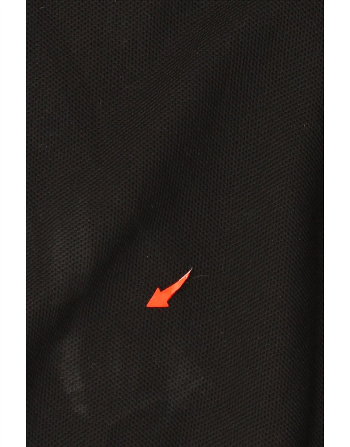 Asics Hombre Gráfico Chándal Top Chaqueta Grande Negro Colorblock