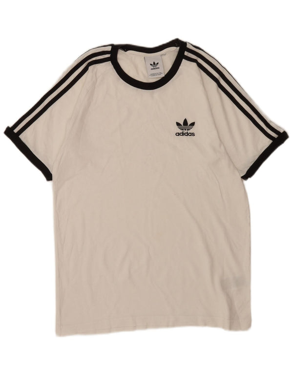 Camiseta Adidas Hombre Top Medium Blanco Algodón