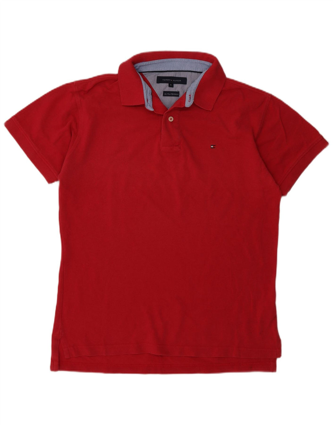 Polo Tommy Hilfiger Hombre Algodón Rosa Medio