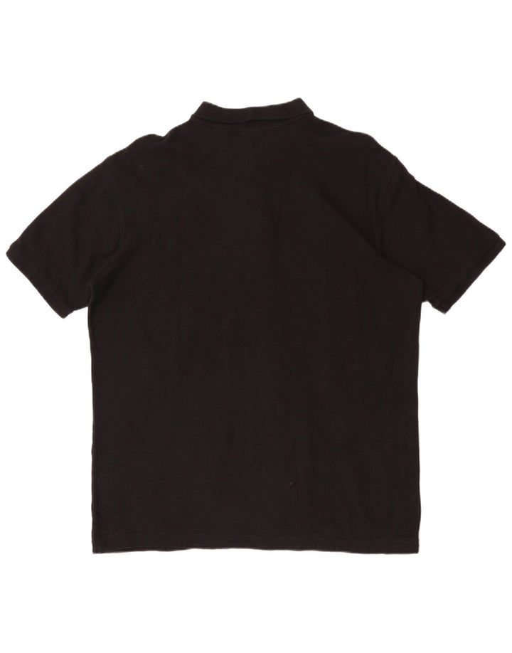 Fila Polo Hombre XL Algodón Negro