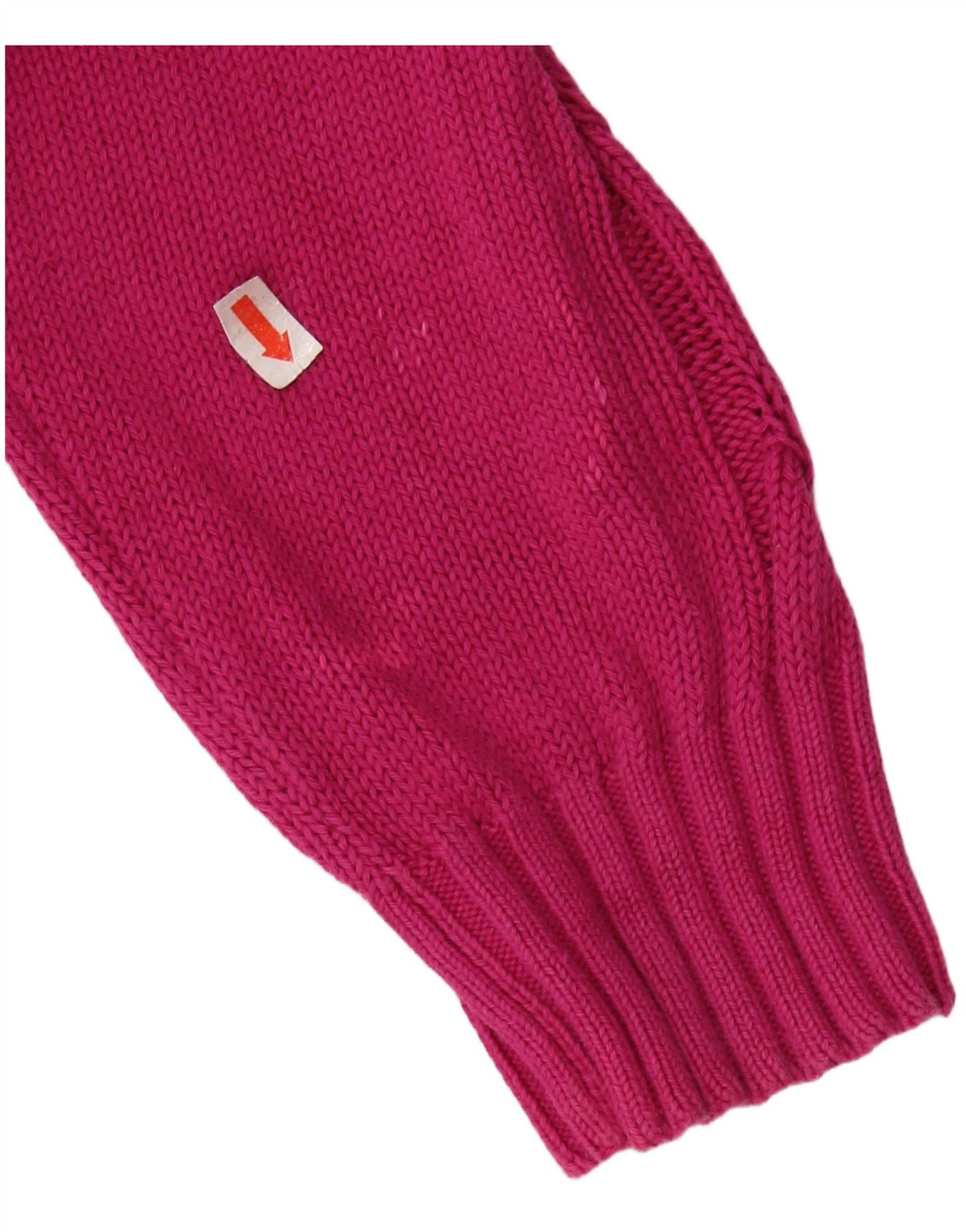 COLMAR Suéter tipo jersey de cuello redondo de gran tamaño para mujer UK 10 Small Pink