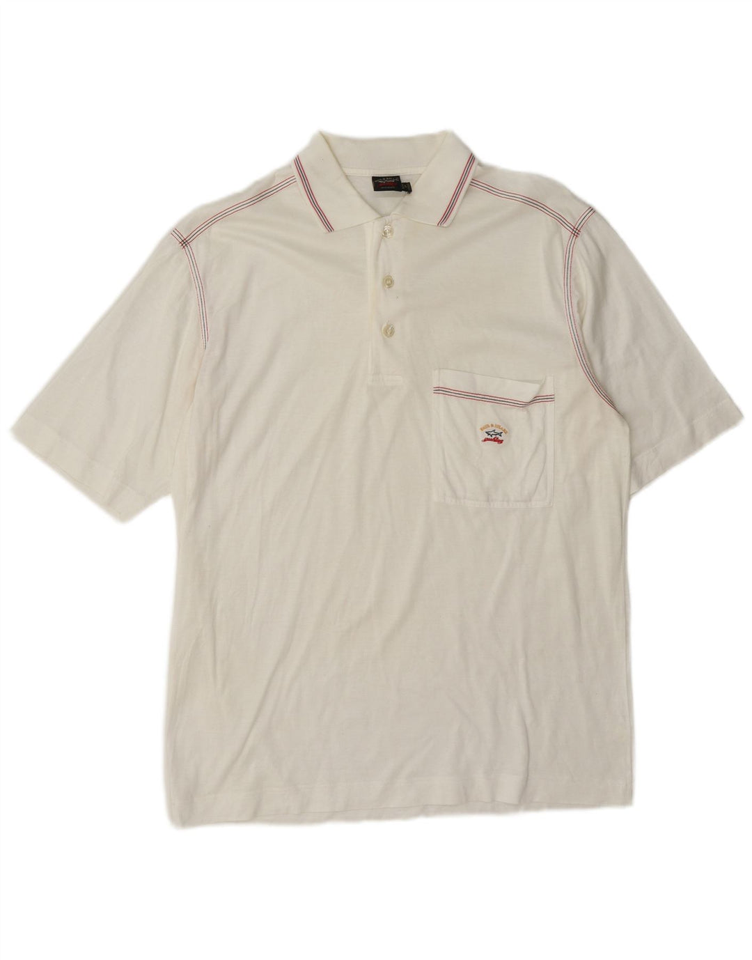 Polo Paul & Shark Hombre Algodón Blanco Mediano