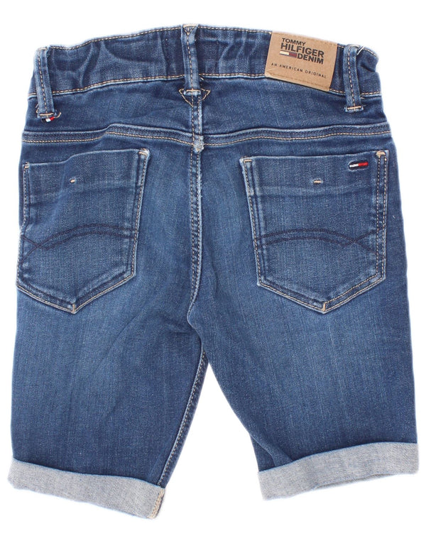 Tommy Hilfiger Pantalones cortos vaqueros para niños 4-5 años W20 Azul