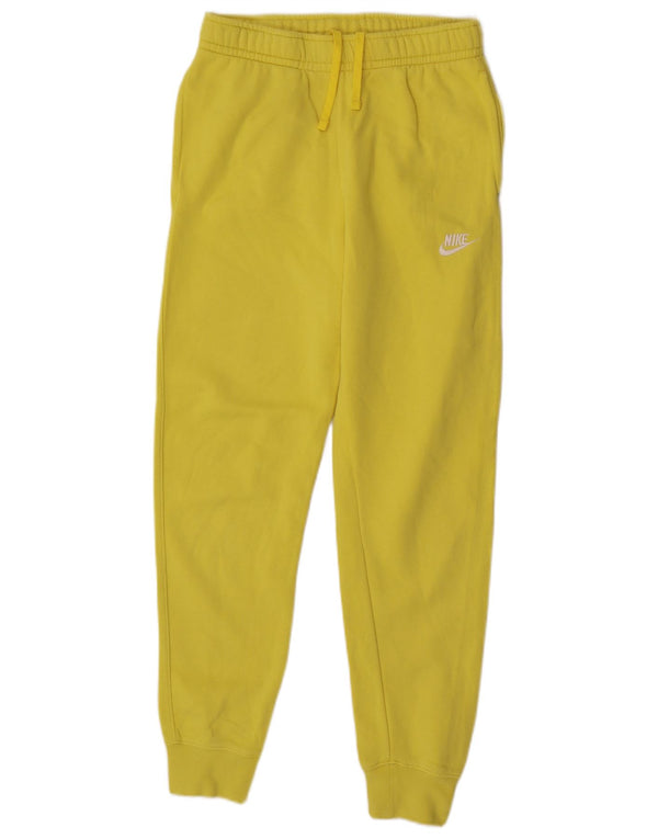 Nike Hombre Pantalones De Chándal Joggers Small Amarillo Algodón