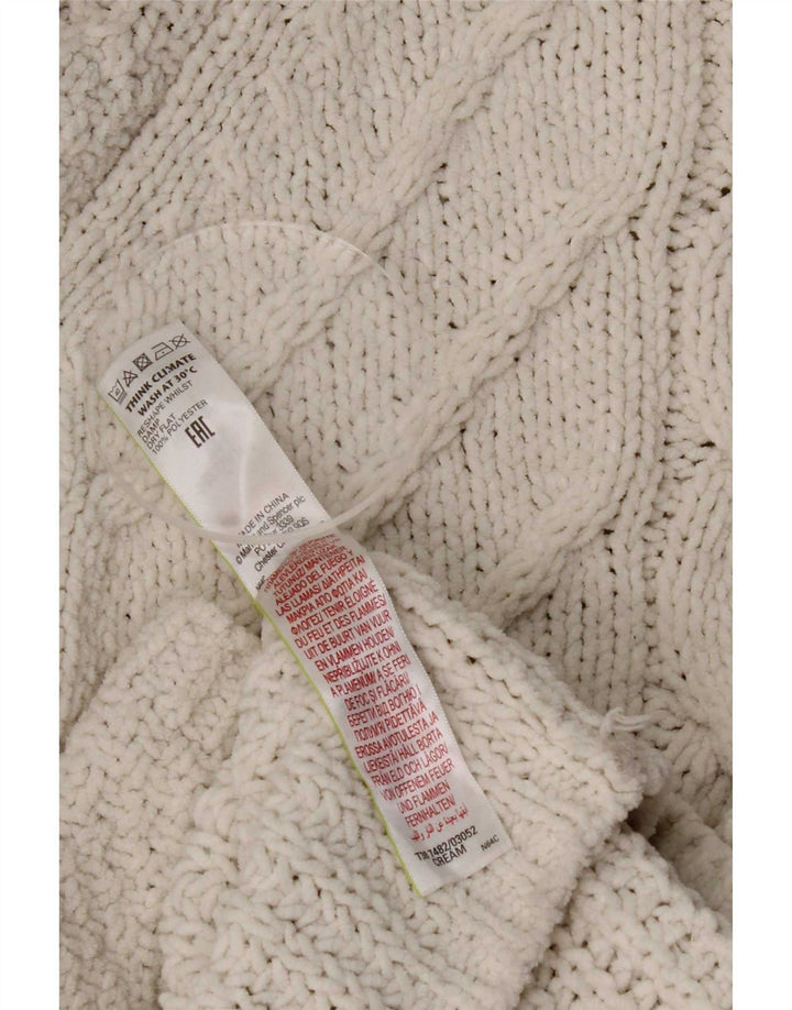 Marks & Spencer Suéter con Cuello Alto para Mujer UK 44 Medium Beige