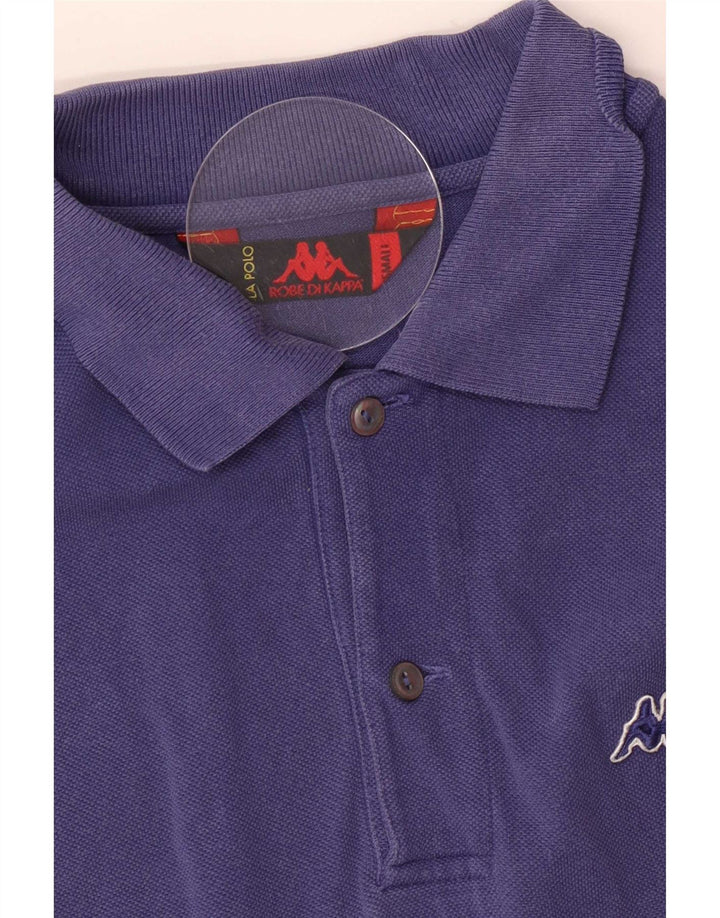 Polo Kappa Hombre Pequeño Púrpura
