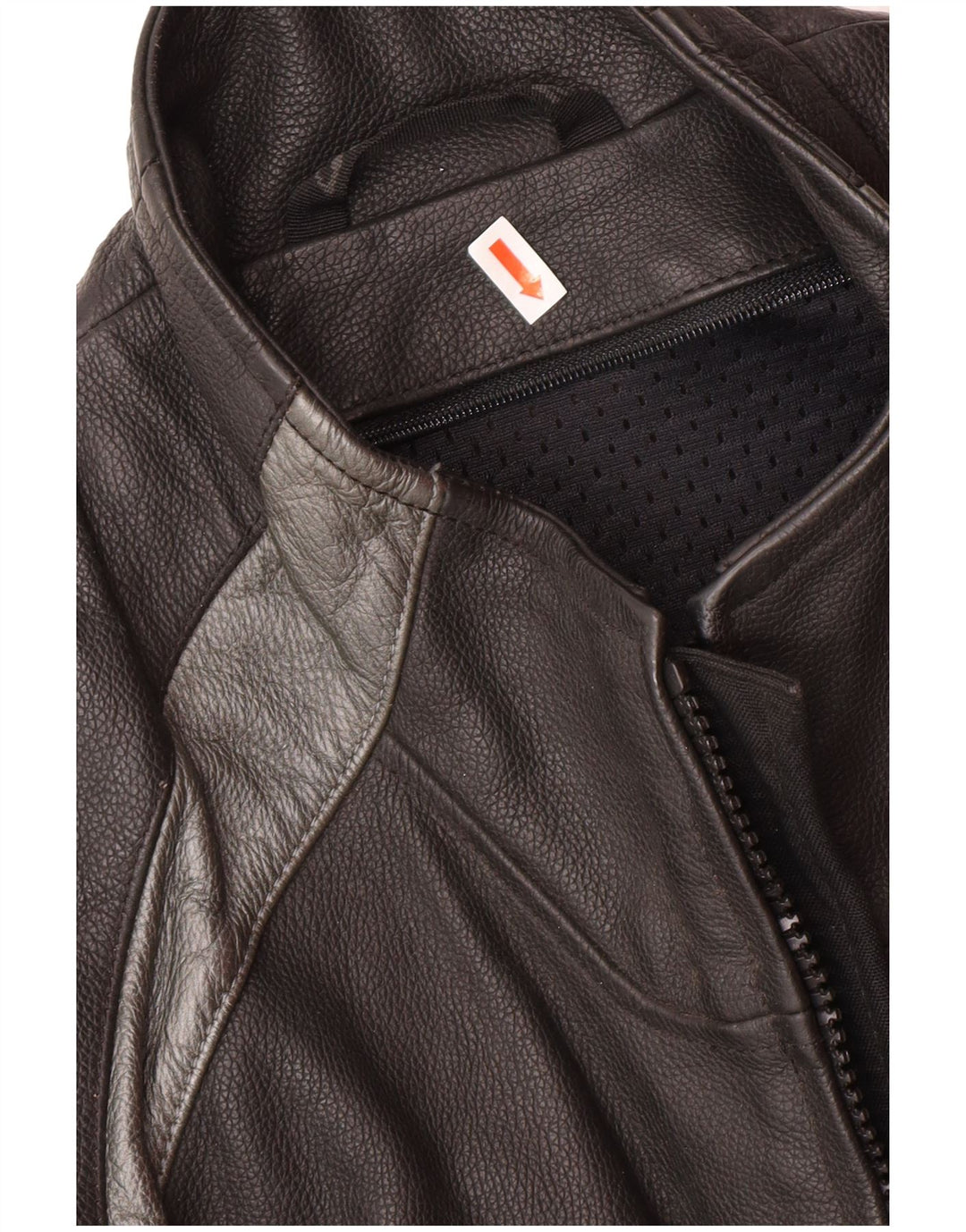 DAINESE Chaqueta Graphic Racer para hombre Talla 54 Grande Cuero color block negro