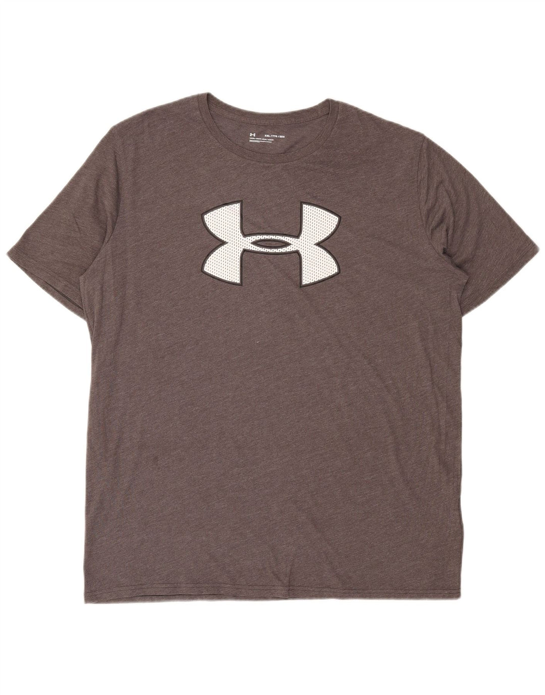 Under Armour Camiseta gráfica para hombre Top 2XL Algodón gris