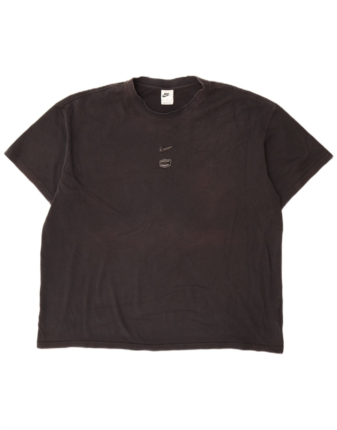 Camiseta Nike Hombre Top 2XL Algodón Negro
