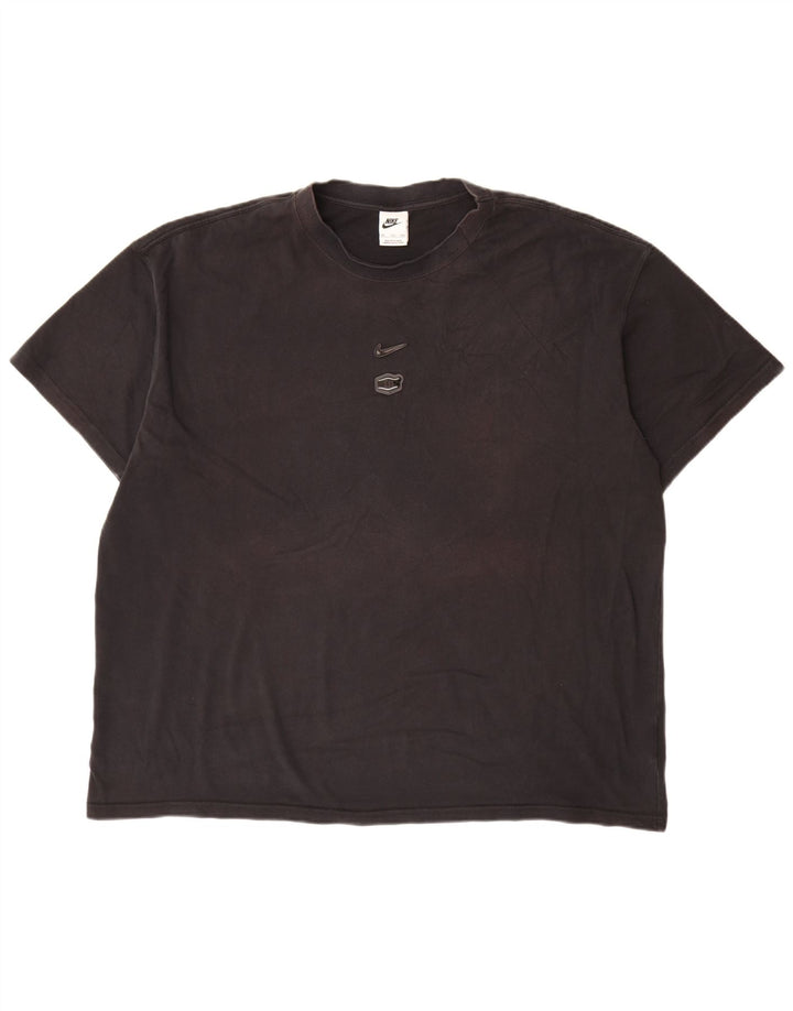 Camiseta Nike Hombre Top 2XL Algodón Negro