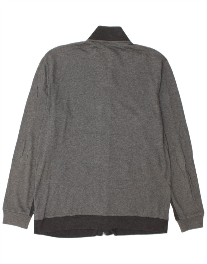 CALVIN KLEIN Chaqueta superior de chándal para hombre Algodón gris grande