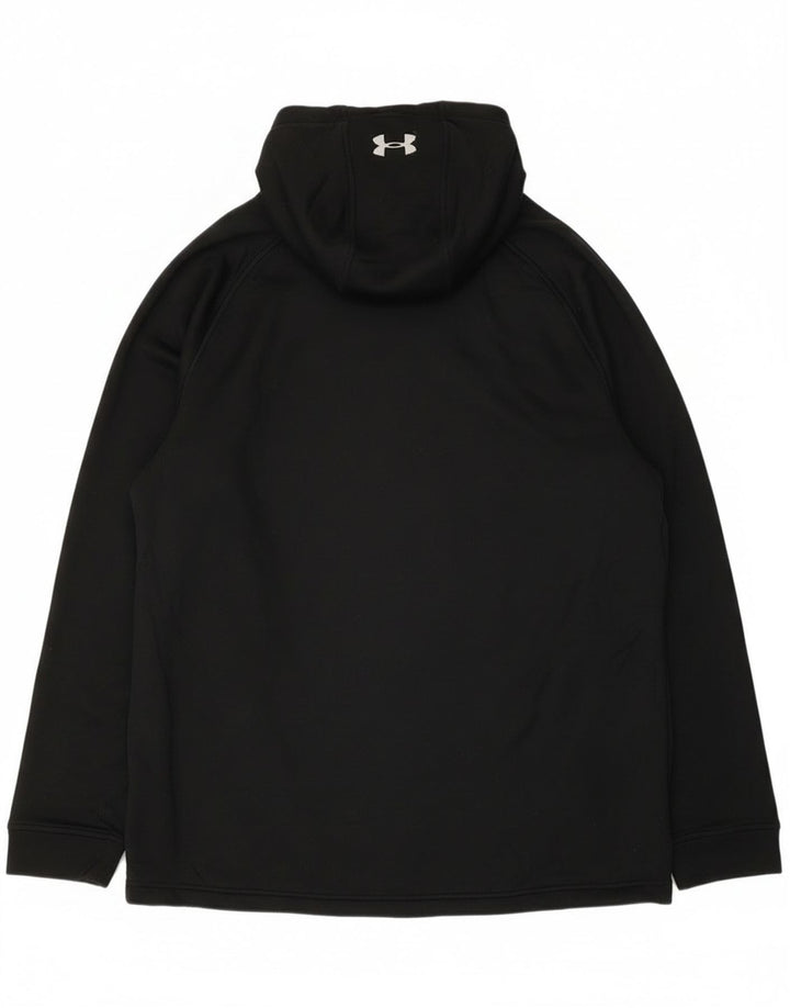 Under Armour Sudadera con capucha y cremallera para hombre XL Poliéster negro