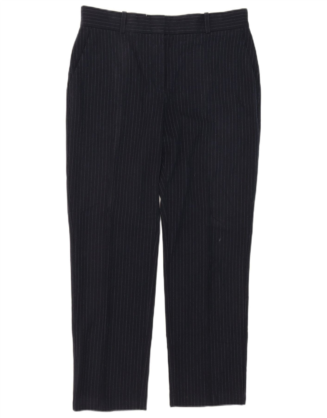 Marks & Spencer Pantalones de traje para mujer UK 12 Medium W32 L27 Azul marino