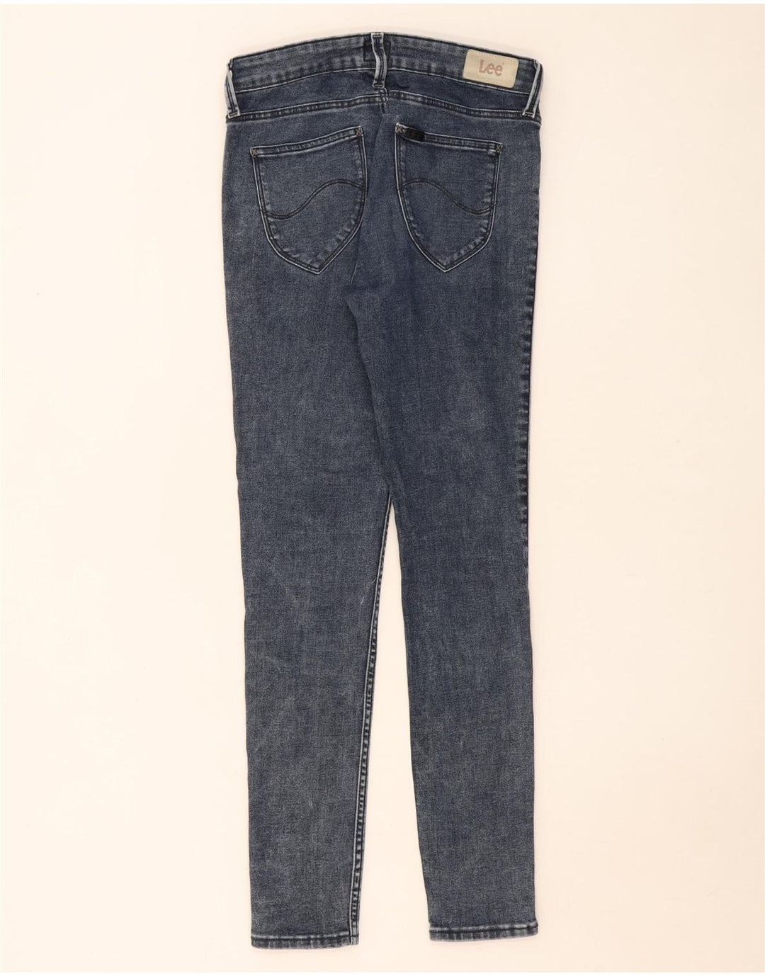 Vaqueros Lee Jodee Skinny para Mujer W28 L31 Algodón Azul Marino