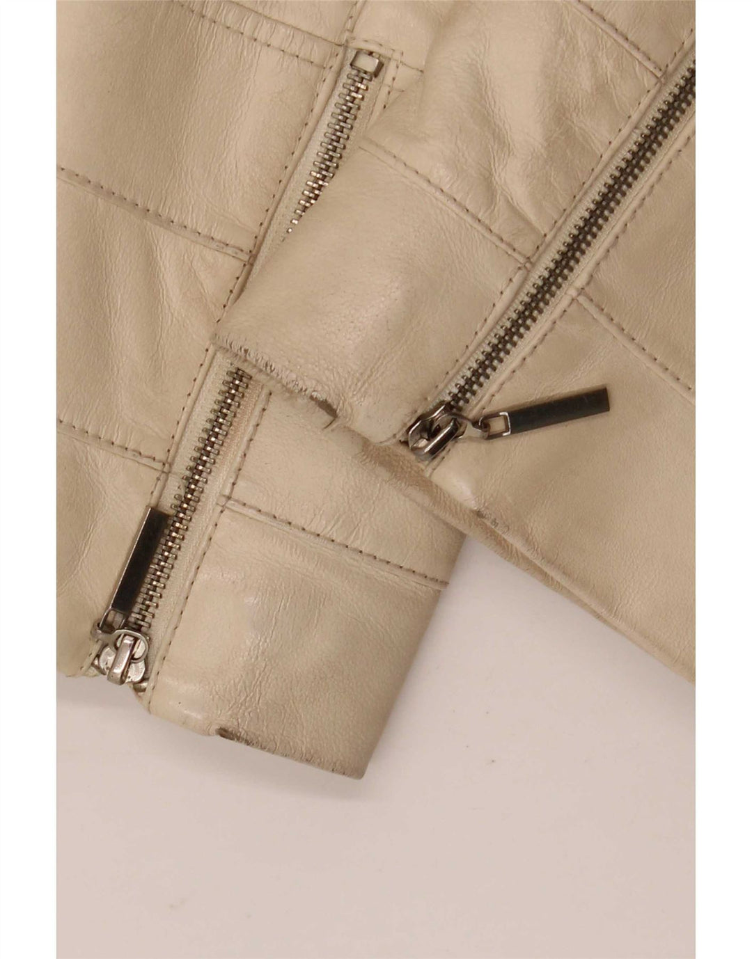 Chaqueta de cuero para mujer Conbipel IT 42 Beige medio
