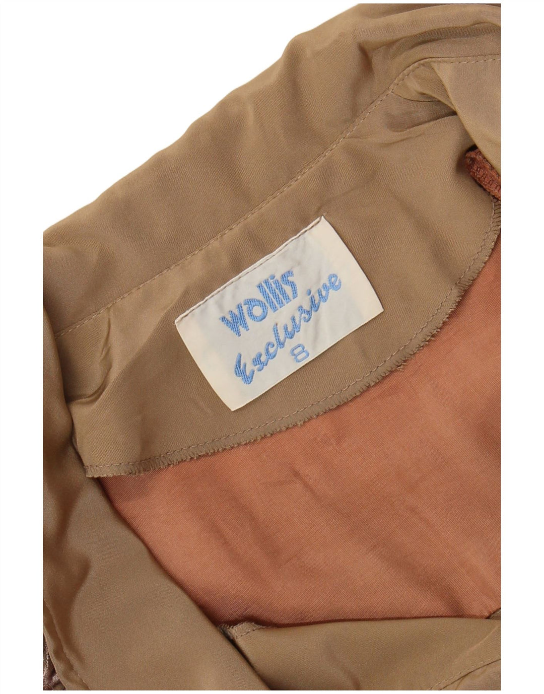 WALLIS Maxi vestido de manga larga para mujer US 8 mediano beige