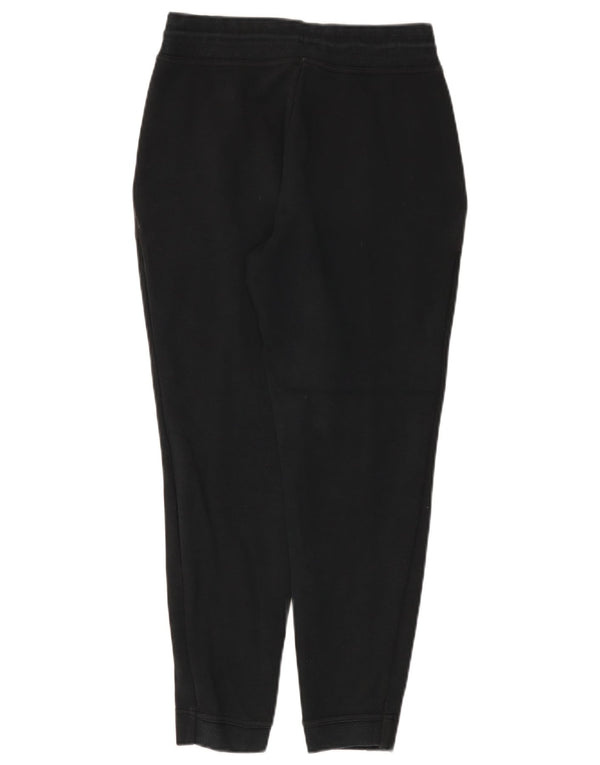 Nike Mujer Chándal Pantalones Joggers UK 12 Mediano Negro Algodón