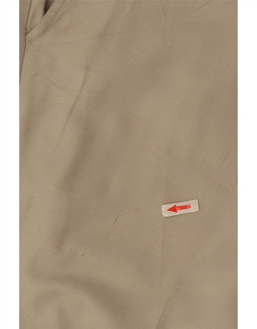Pantalón chino recto Izod para hombre W36 L32 Poliéster blanco roto
