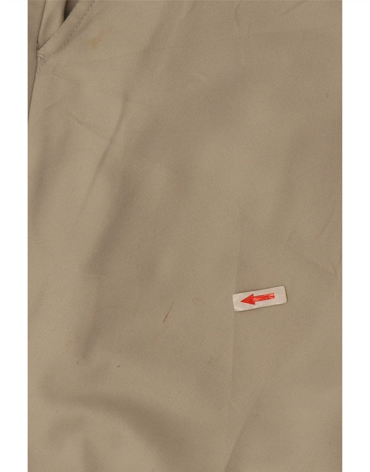 Pantalón chino recto Izod para hombre W36 L32 Poliéster blanco roto