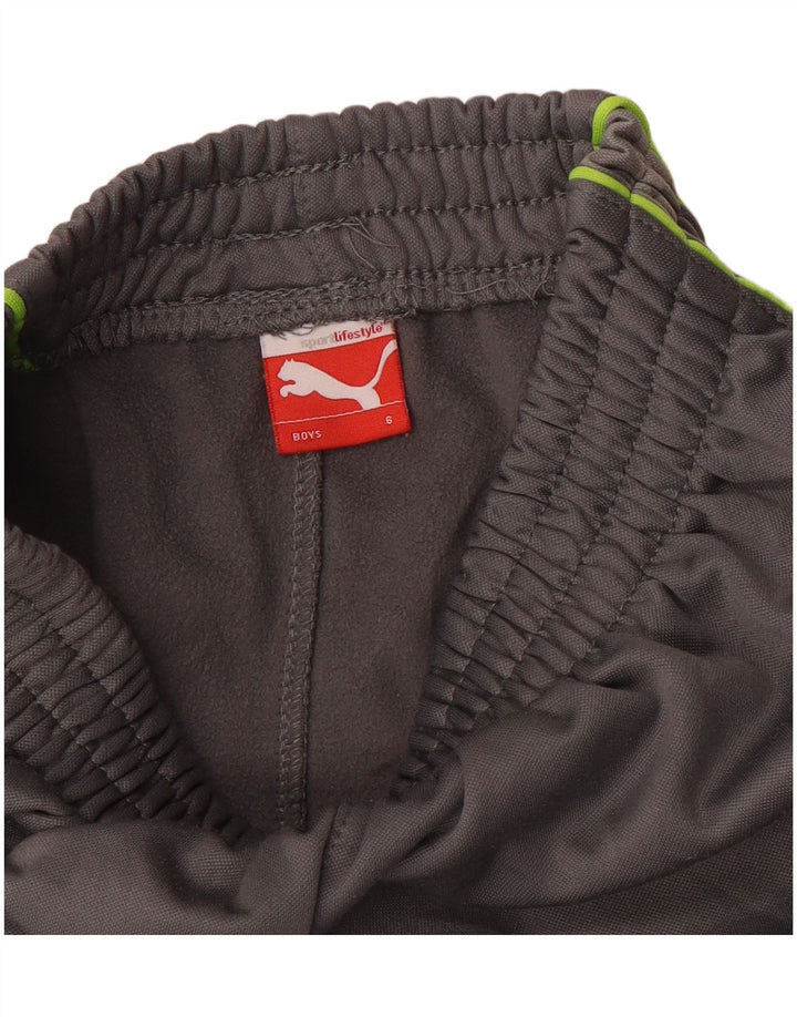 Puma Pantalón Chándal Niño 5-6 Años Gris Camuflaje