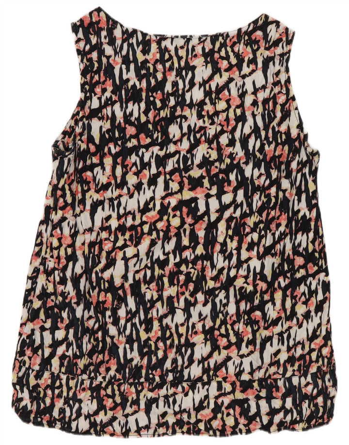 Marks & Spencer Blusa con Estampado Abstracto para Mujer UK 40 Small Multicolore