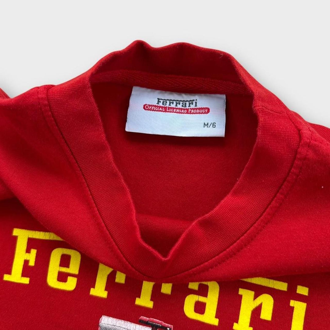 Camiseta Ferrari Y2K - talla mediana para mujer