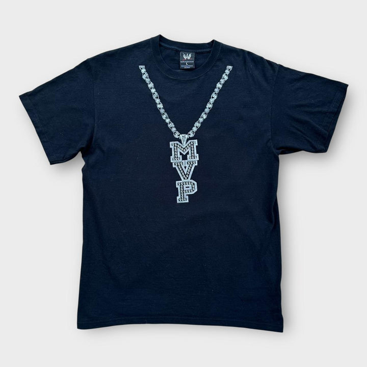 Camiseta de lucha libre WWE MVP - grande