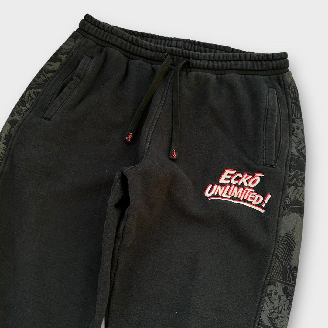 Joggers/pantalones deportivos Ecko Unltd - XL (elásticos con cordón)