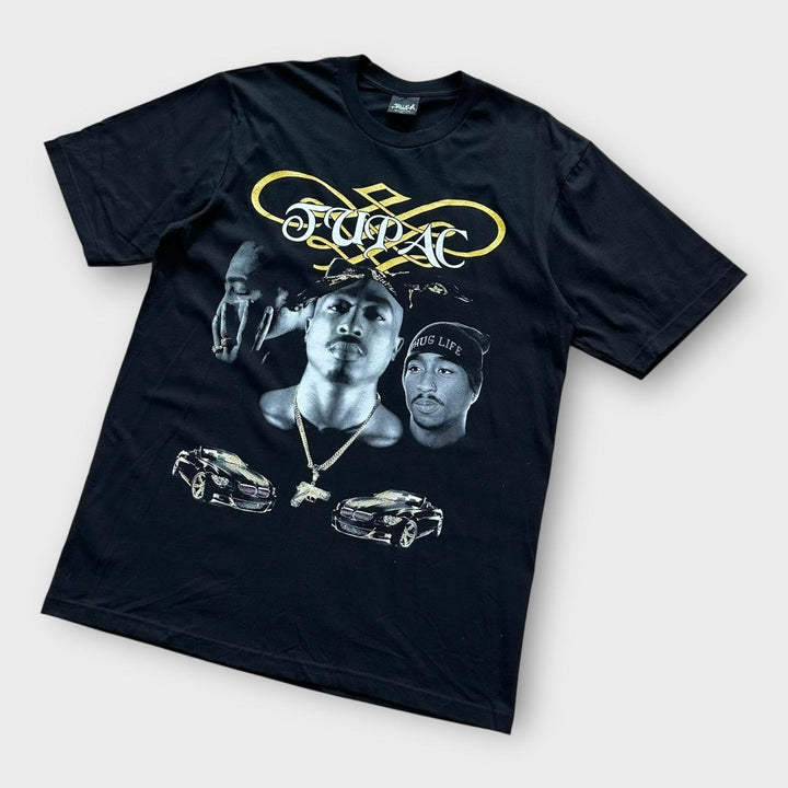 Camiseta de hip hop Y2K Tupac - XL