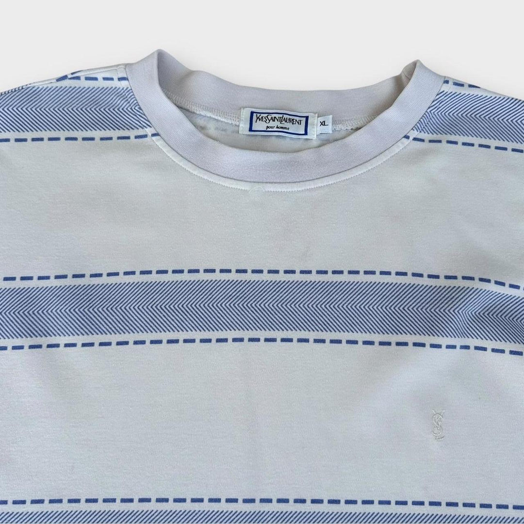 Camiseta vintage con estampado YSL - XL