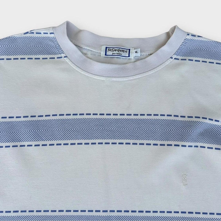 Camiseta vintage con estampado YSL - XL