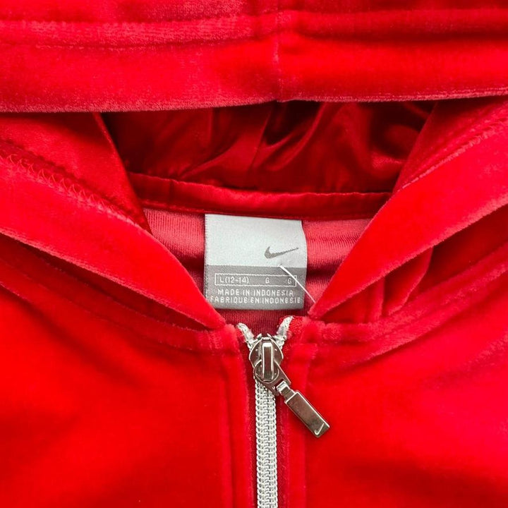 Sudadera con capucha de terciopelo Nike - talla grande para mujer