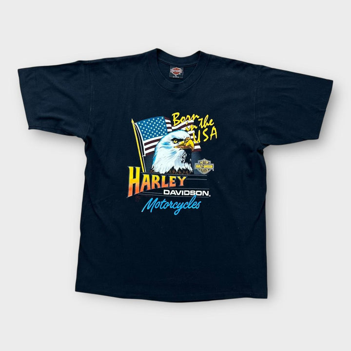 Camiseta gráfica vintage Harley Davidson - XL