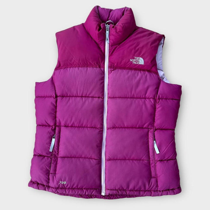 Chaqueta vintage The North Face gilet puffer - mujer grande