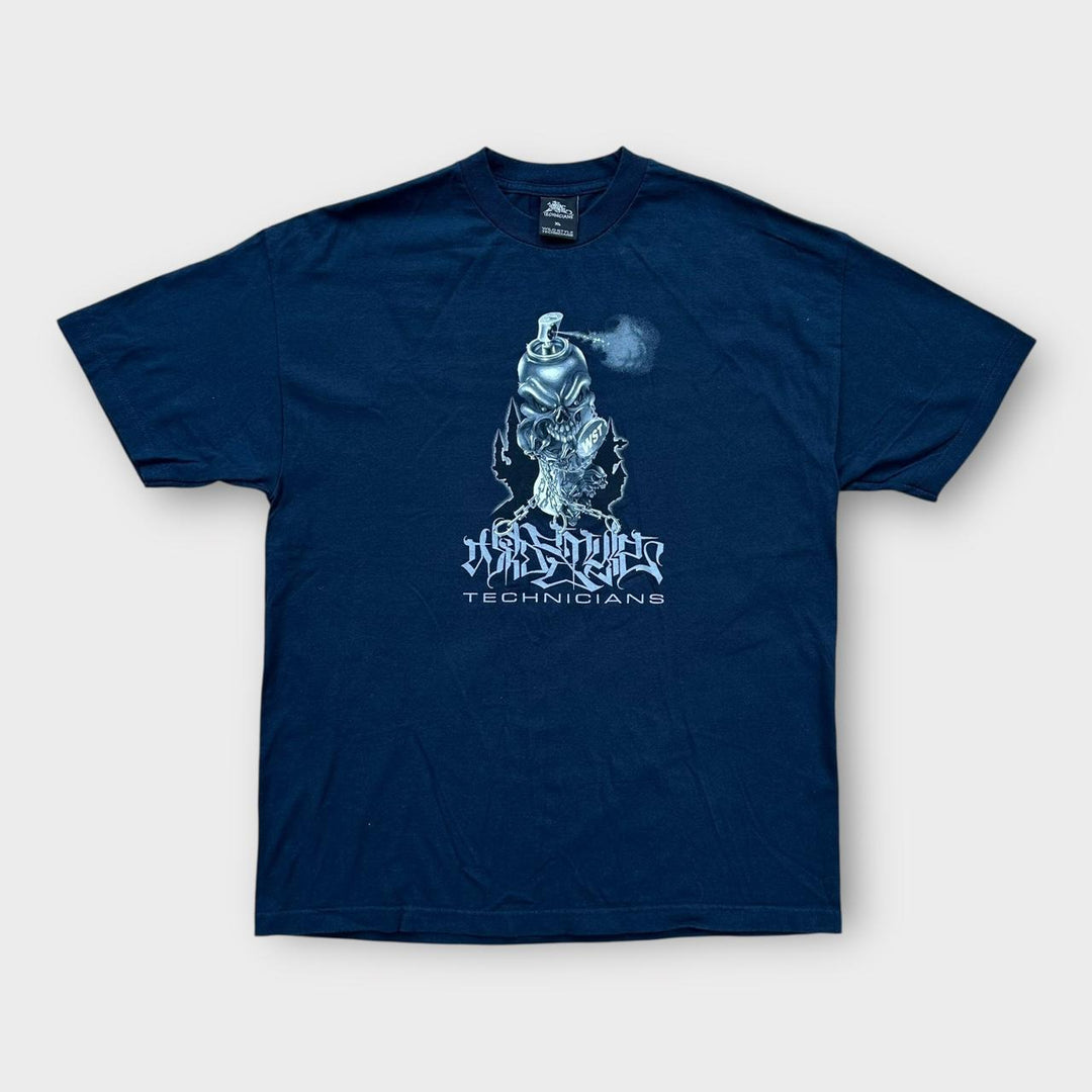 Camiseta con gráfico Technicians Hip-Hop de estilo salvaje - XL